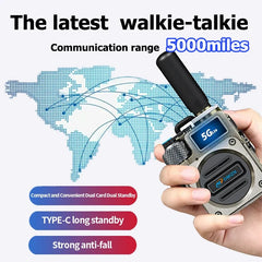 Global Walkie Talkie model M6 National 5000 kilometers public network intercom transnational intercom unlimited distance