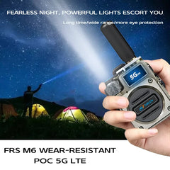 Global Walkie Talkie model M6 National 5000 kilometers public network intercom transnational intercom unlimited distance