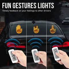Car gesture light