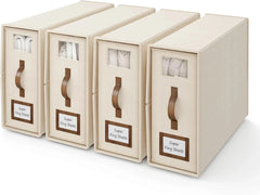 4-Pack Bed Sheet Organizer with Handles