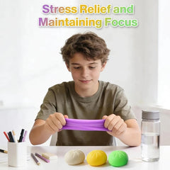 Dumpling Squishy Stress Relief Toy - Purple