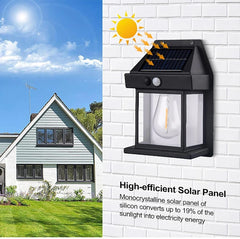 Powerful Solar Wall Lights with automatic activation
