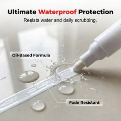 Mold-resistant and waterproof ceramic tile grout pen