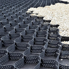 4-inch Gravel Stabilization Grid Panels | 230 sq ft | 1885 lbs/sq ft Strength
