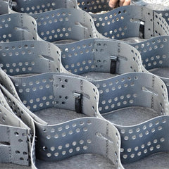 4-inch Gravel Stabilization Grid Panels | 230 sq ft | 1885 lbs/sq ft Strength