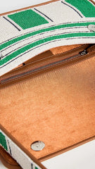 STAUD Tommy Beaded Shoulder Bag