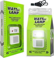 Emergency Salt Water Lamp, No Battery Required