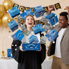 Money Gifts with Confetti, Card and Gift Bag
