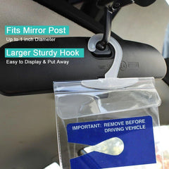 Handicap Parking Placard Holder（ 2 Pcak ）Universal Size