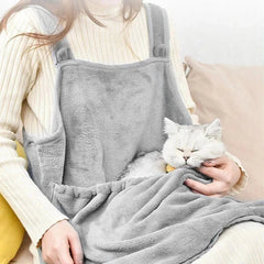Cat Cuddle Pouch Holder Apron