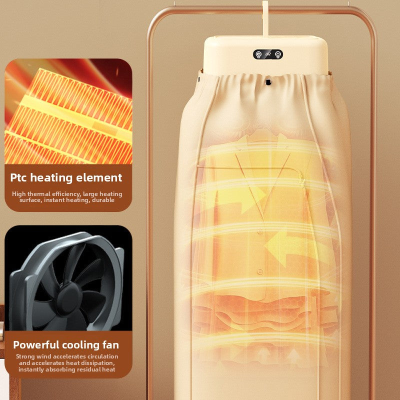 Foldable Home Dryer Dormitory Travel Portable Dryer New HomeGoods