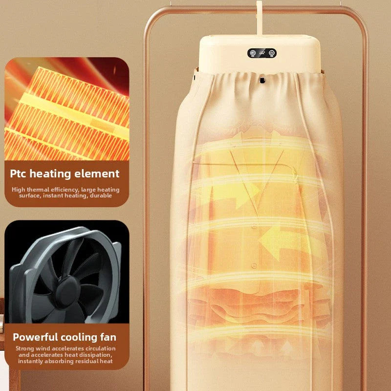 Foldable Home Dryer Dormitory Travel Portable Dryer New HomeGoods