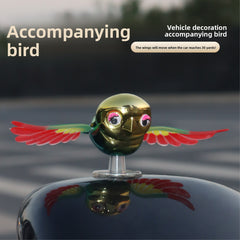 Car accompanying bird car exterior car ornament electric vehicle ornament rearview mirror roof ornament New HomeGoods